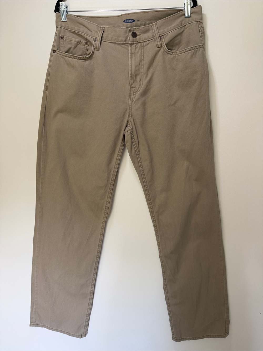 Old Navy Men’s Straight Jeans in Khaki 34x32